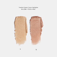 Freedom System Cream Highlighter Glow Feeling