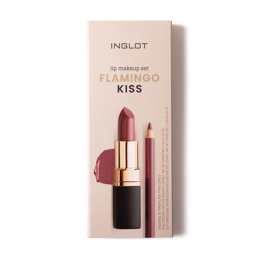 Lip Makeup Set Flamingo Kiss