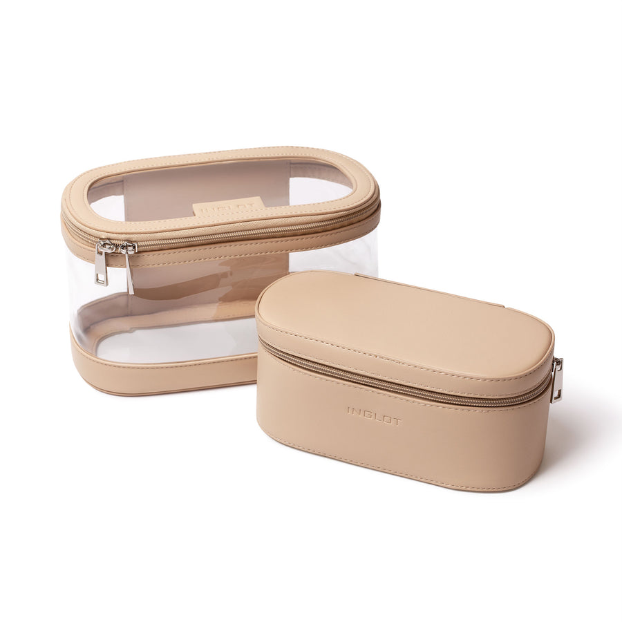 Cosmetic Bag Set Beige