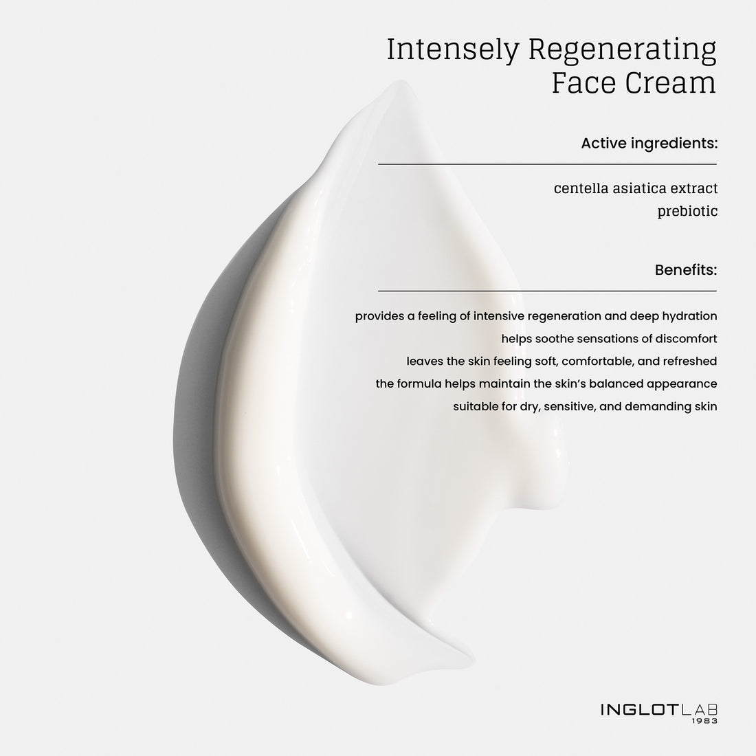 Inglot Lab Intensely Regenerating Face Cream