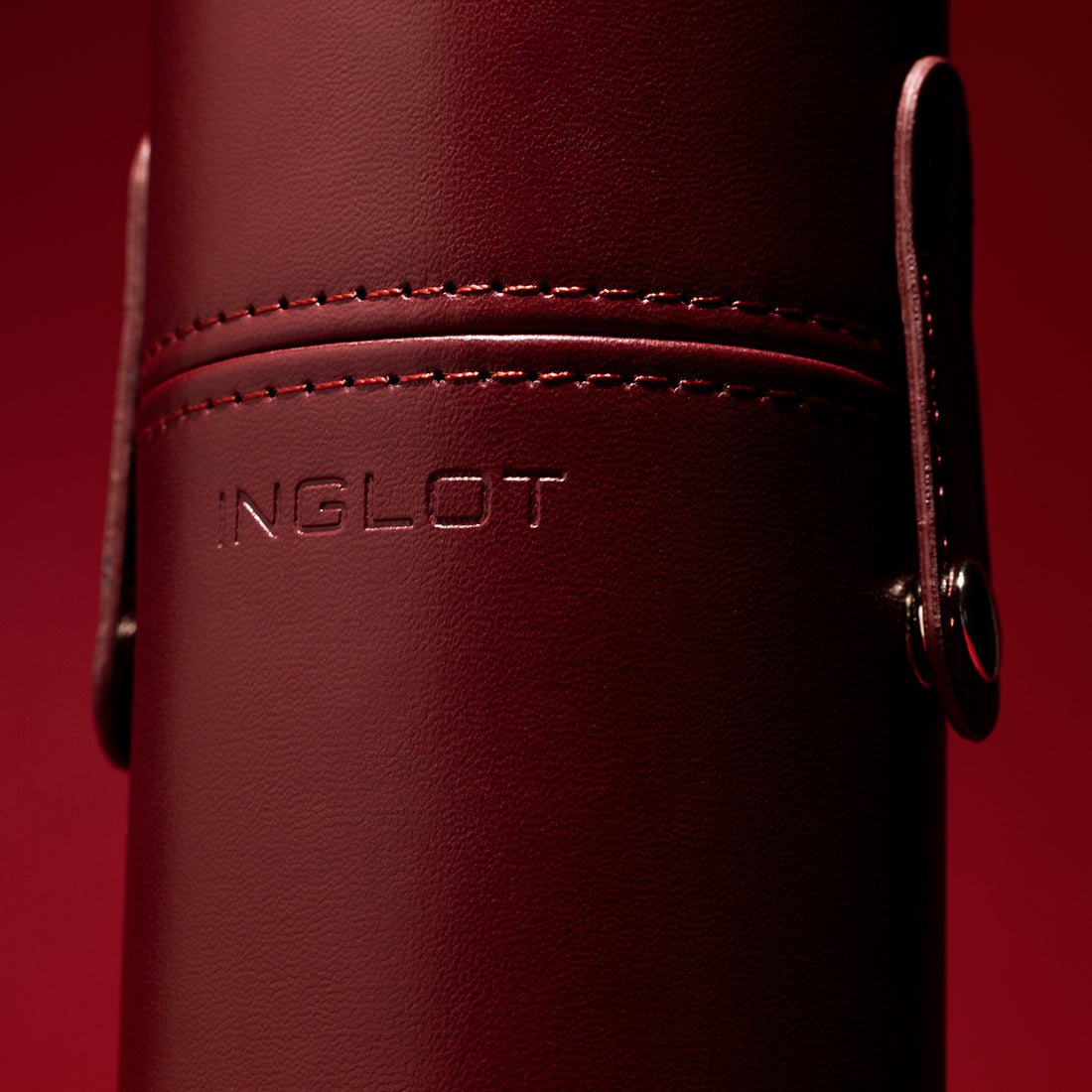 Brush Tube Makeup Set (Burgundy)