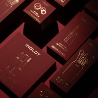 Brush Tube Makeup Set (Burgundy)